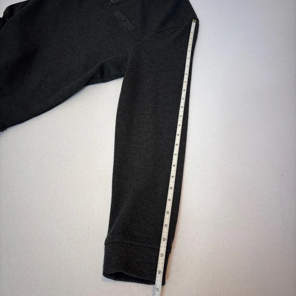 TED BAKER Curbing Slim Fit Quarter Zip Pullover Sweater Size 5, US Size‎ XL